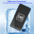 Car Wireless Charger Silicone Non Slip Pad for iPhone 15 14 13 12 Car Wireless Phone Chargers Fast Charging Station.