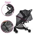 Baby Stroller Mosquito Net Full Cover Universal Summer Mesh Zipper Mosquito Insect Prevention Protection Bebies Pram Accessories. 