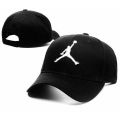 Mens Black Cap with Iconic Jumpman Logo | Cap for Men. 