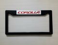 COROLLA-Car Number Plate Frame, Car License plate- (2PC/SET).