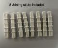 4pc Plastic Bin box Storage System Small Container. 