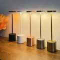 Rechargeable Led Night Light Desk Lamps 3 Color With Touch Sensor Metal Table Lamp Outdoor Dining Lamp For Restaurant Hotel Bar Bedroom Decor Light Retro Portable Bedside Lamp For Room Decor. 