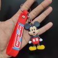 disney mickey mouse Key tag Key chain. 