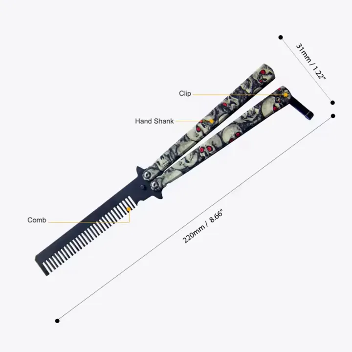 Stainless%20Steel%20Folding%20Comb,%20Butterfly%20Knife,%20Beard%20Comb,%20Mustache,%20Hair%20Salon%20Styling%20Tool,%201pcs%20-%20Image%204