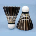 3/6/12pcs Professional Badminton Shuttlecock Black Goose Feather Badminton Shuttlecock Training Sport Badminton Ball. 
