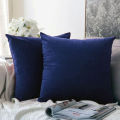 Plain Velvet Cushion Cover. 