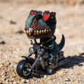 Childrens Dinosaur Modeling Pullback Motorcycle Simulation Locomotive Inertia Car miniatures item Animal figurines Dinosaur toys. 