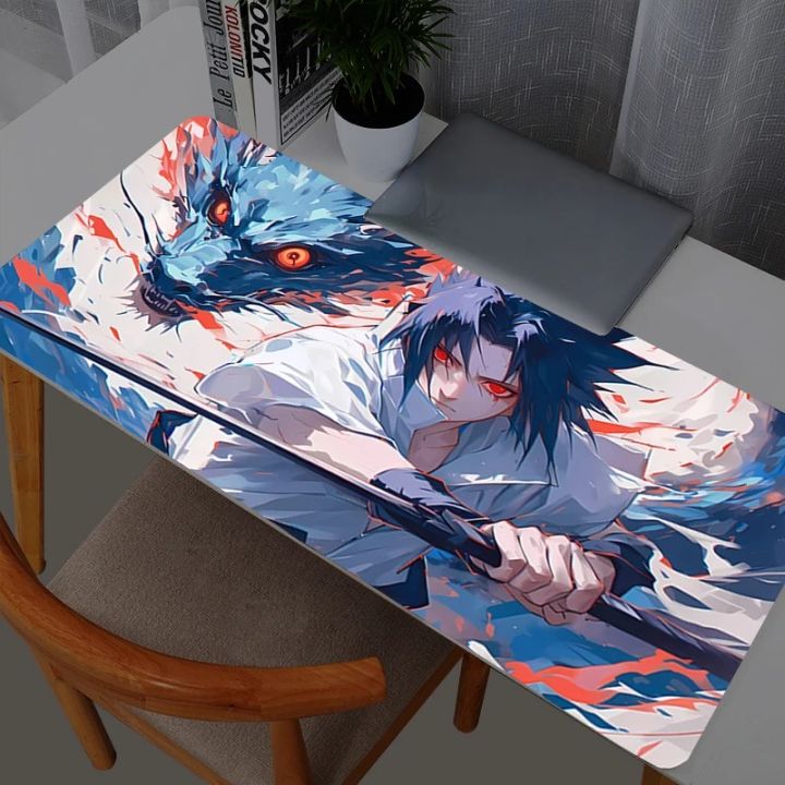 Mouse Pad Gamer Notebook Games Mouse Pad XXL Keyboard Pad Large Mousepad Mouse Mat Gaming Naruto Itachi Uchiha Desk Mat