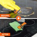 Glue Removal Blade Glass Oven Razor Scraper Plastic Handle Razor Scraper Spatula Car Film Tool Window Cleaning Blade Scraper. 
