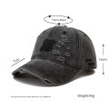 2026 New Retro Washed Cotton Baseball Cap Unisex Letter Embroidery Caps Adjustable Casual Outdoor Streetwear Sports Dad Hats.