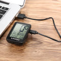 Lixada USB Rechargeable Wireless Bike Cycling Computer Bicycle Speedometer Odometer with Computer Mount Holder. 