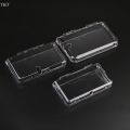 For 2DS 3DS 3DSLL NEW 3DSLL NEW 3DS Clear Split Shell Transparent Protective Cover Case Screen Film LCD Screen Protector.