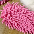 1 Pair Microfiber Cleaning Mop Slippers Washable Floor Cleaning House Mop Shoes Dusting Slippers Dirt Removal Tool Supplies. 