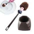 Toilet Brush WC Borstel Emmanuel Macron Brosse Cartoon Toilet Brush with Holder Creative Bathroom Cleaner Unique Gag .