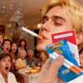 Photo Prop Gng Device  1 Smoking case 2 pipes 5 bubble water Funny Cigarette Bubble Machine Box Toy Outdoor. 