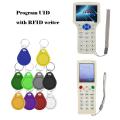 5YOA 5/10PCS RFID Access Control Clone Badge NFC Smart Chip 0 Block Rewritable Copy Key Fob 13.56MHZ 1K S50 Duplicator Copy Tag. 