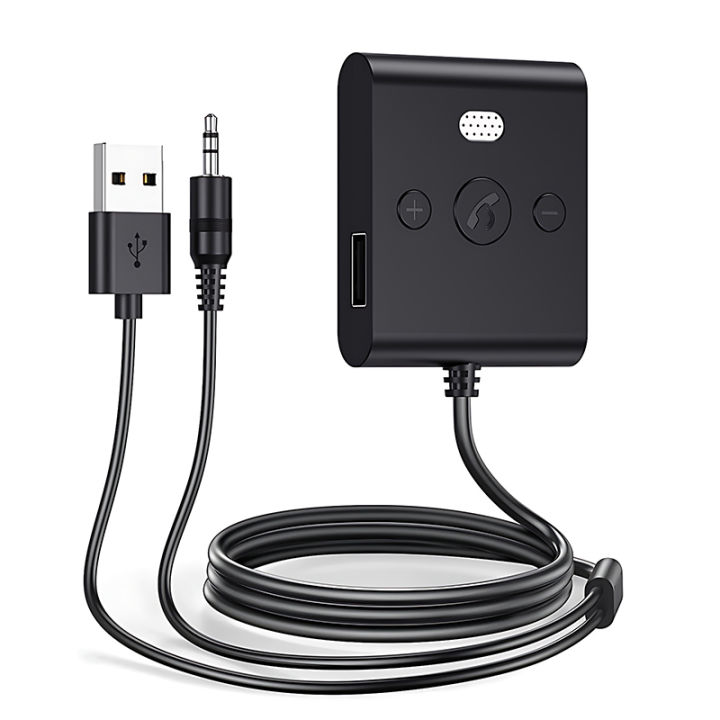 Bluetooth%205.4%20AUX%20Car%20Adapter%20Wtih%20Mic%203.5MM%20USB%20U-Disk%20Stereo%20Wireless%20Audio%20Receiver%20Car%20Kit%20Handsfree%20Calls%20Navigation%20Music%20-%20Image%207