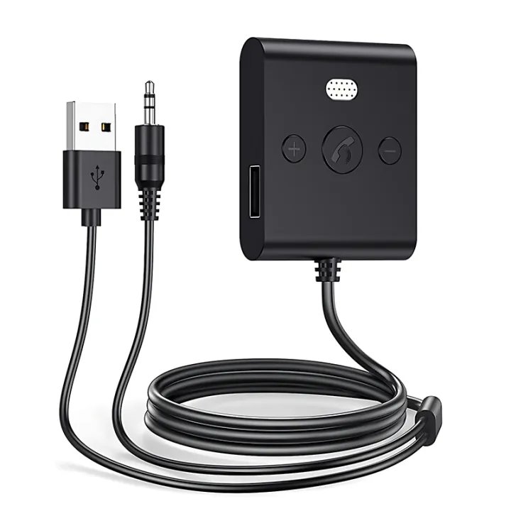 Bluetooth%205.4%20AUX%20Car%20Adapter%20Wtih%20Mic%203.5MM%20USB%20U-Disk%20Stereo%20Wireless%20Audio%20Receiver%20Car%20Kit%20Handsfree%20Calls%20Navigation%20Music%20-%20Image%207