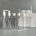 11PCS Travel Refillable Bottle Set Container Portable Cosmetic Lotion Toner Spray Shampoo Cream Tourism Supplies Set. 