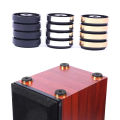 HiFi Speaker Spikes Stand Feet Pad Plastic Isolation Absorb Shock Anti-shock Amplifier Base Feet For Active Speakers Amplifier. 