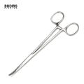 Booms Fishing F04 Fishing Pliers Stainless Steel Fish Hook Remover Curved Tip Clamps Line Cutter Takle Tool Accessories. 