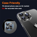 Metal Camera Lens Glass Protector For iPhone 11 12 13 14 15 Pro Max Mini 14Plus 15Plus Ultra High Definition Glass Back Lens.
