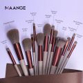 13 Pcs Makeup Brushes Set Eye Shadow Foundation Women Cosmetic Powder Blush Blending Beauty Make Up Tool For Beginner. 