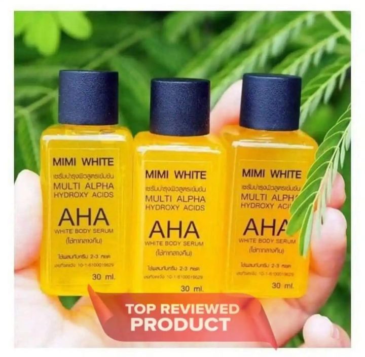 Mimi White Intensive AHA Body Serum - 30ML