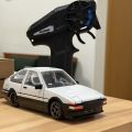 BMRX-FLD mini 1:28 rear-wheel drive drift car RC remote control model car license compatible with Beijing Business AE86 frame FR.