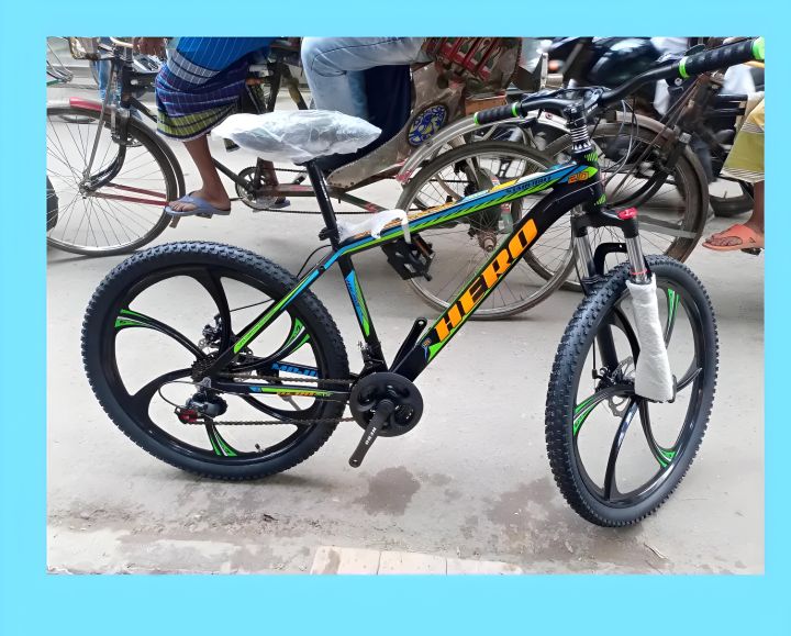 26 inchi 21 Speed Gear Cycle With Suspension Lockout fork High Rim Coloring Fat Spoke With Shimano Parts