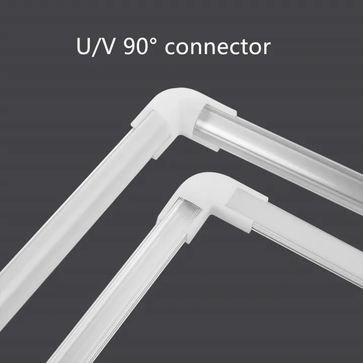 LED 50cm Aluminium Channel for Led Strip V/U Shape Aluminum Profile ...