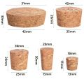 5/10pcs Wine Stopper Wooden Cork Lab Test Tube Stopper Kettle Pudding Bottle Cork Cap Burette Tube Wood Plug.