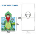 1 pc beach towel for Boys Girls boys Kids Hooded cartoon mermaid wrap swimming blanket children beach towel with essential hooded poncho. 