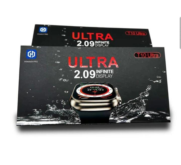 T10 ultra Smartwatch 2.09 hd big screen magnetic wireless charging 49 mm smart display  smart watch blutooth calling, sleeping monitor, spotrs mode men,women watch