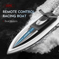 2.4G LSRC-B8 RC High Speed Racing Boat Waterproof Rechargeable Model Electric Radio Remote Control Speedboat Toys for boys 14Y+. 