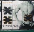 Beauty Body Mobile-Gym 6 Pack EMS Tummy Flatter, Weight loss Muscle Toning/Fitness Wireless Electro Pad Portable Gym Trainer for Men/Women. 