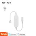Mini Tuya Wifi Led Dimmer DC12 DC24V 5050 COB CCT/RGB/RGBW/RGBCCT Led Light Strip Single Color Controller Voice for Alexa . 
