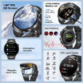 LIGE New TWS 2 in 1 Headset Smart Watch 1.85"Bluetooth Call Earphone Smartwatch Men Heart Rate Health Monitor Music Watches 2026. 