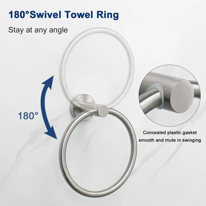 Bathroom%20Towel%20Ring%20Hook%20Hardware%20Accessories%20Storage%20Holder%20304%20Stainless%20Steel%20Hand%20Towel%20Holder%20Modern%20Round%20Towel%20Hanger%20-%20Image%203