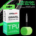 CYCLAMI 2pcs Ultralight Road MTB29 Bike TPU Inner Tube Tire French Valve FV 45mm For Gravel 700C 32C 35C 37C 40C 47C Super Light. 