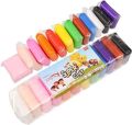 24 Color Soft Super Light Air Dry Modeling Clay for DIY Handmade Toys. 