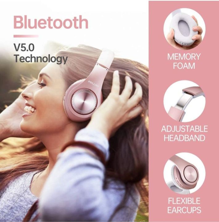 Pollini%20Wireless%20Bluetooth%20Headphones%20%E2%80%93%2040H%20Playtime,%20Foldable%20Over-Ear%20Design%20with%20Mic%20%E2%80%93%20Deep%20Bass%20Stereo%20Sound%20&%20Soft%20Memory-Protein%20Earmuffs%20%E2%80%93%20Compatible%20with%20iPhone,%20Android,%20PC%20%E2%80%93%20Rose%20Gold%20-%20Image%203