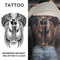 Judgment Angel Waterproof Temporary Tattoo Sticker, Long-lasting Waterproof for 1-2 Weeks, Realistic Semi-Permanent Fake Tattoo.