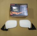 Side Mirrors For Suzuki Mehran And Khyber Wide Angle (off White) 2 Pcs Wagon R Style. 
