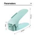10Pcs Shoe Stacker Adjustable Shoe Slots Organizer Shoes Slots Space Saver Double Deck Rack Holder For Closet Organization LIJIA. 