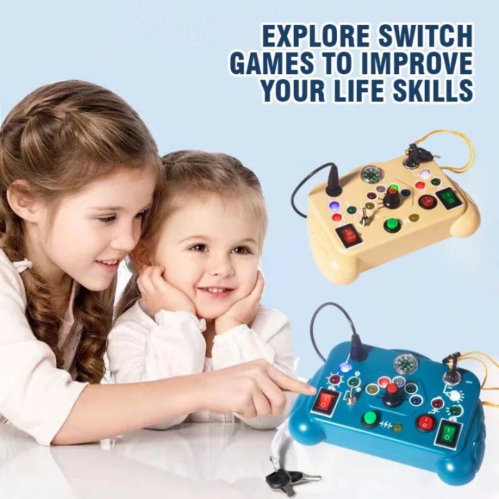 Kids%20Handheld%20Switch%20Socket%20LED%20Lights%20Button%20Toys%20Montessori%20Busy%20Board%20Analog%20Circuit%20Board%20Education%20Cognitive%20Baby%20Game%20%20-%20Image%203