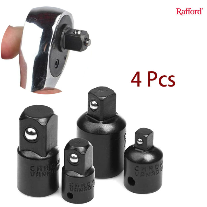 Socket Adapter Reducer Set 4PCS Impact Socket Adapter & Reducer Set - 1/4
