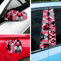 1Roll Camouflage Pink Car Film Waterproof Durable for DIY Auto Bumper Side Body Motorcycle Fuel Tank Helmet Box Bicycle Stickers. 