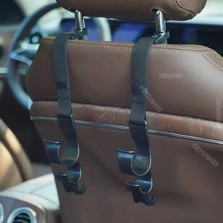 2Pcs%20Car%20Back%20Seat%20Hook%20Multifunctional%20Rear%20Headrest%20Hook%20Holder%20Adjustable%20Umbrella%20Trunk%20Mount%20Auto%20Interior%20Accessories%20-%20Image%206