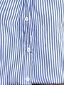 Plus Size 2025 Casual Women Blue Striped Sleeveless Shirt Oversize Breathable Female Clothing Office Lady Summer Top.